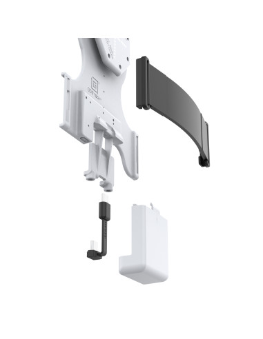 GDS® Tab-ConnT for Tablets Without Case (Rear Pogo Pads) - Gray