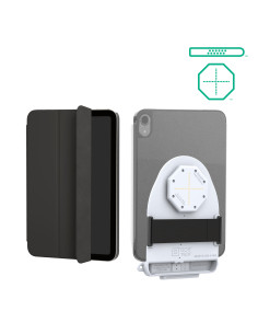 GDS® Tab-ConnT for Folio Style Cases (D Shape & Rear Pogo Pads) - Gray