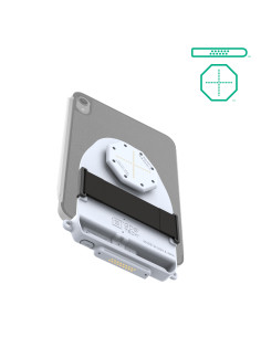 GDS® Tab-ConnT for Folio Style Cases (D Shape & Rear Pogo Pads) - Gray 2