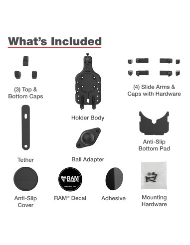 RAM® Quick-GripT Pro Phone Holder with Ball