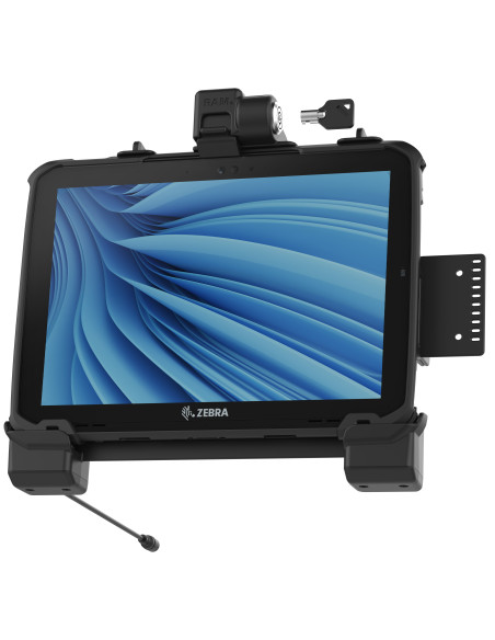 RAM® Powered Locking Dock for Zebra ET8x 2-in-1 Tablet RAM® Powered Locking Dock for Zebra ET8x 2-in-1 Tablet