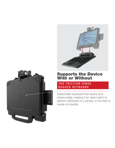 RAM® Powered Locking Dock for Zebra ET8x 2-in-1 Tablet