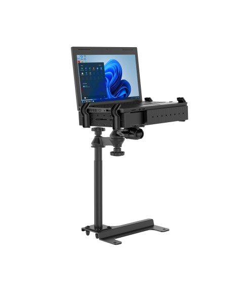 RAM® No-DrillT Laptop Mount for '20-25 Ford Police Interceptor Utility