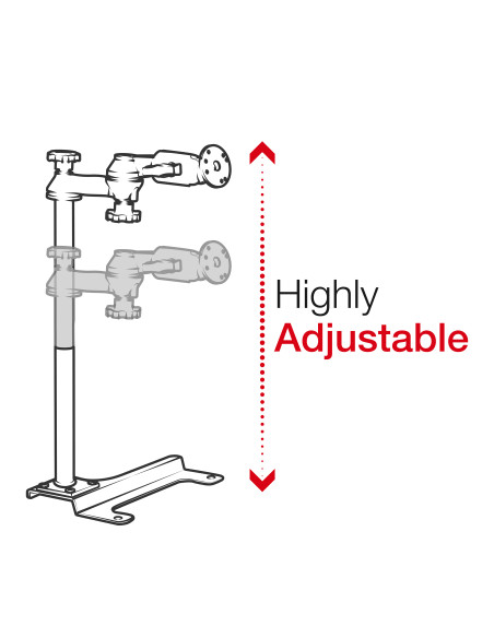 RAM® No-DrillT Laptop Mount for '20-25 Ford Police Interceptor Utility