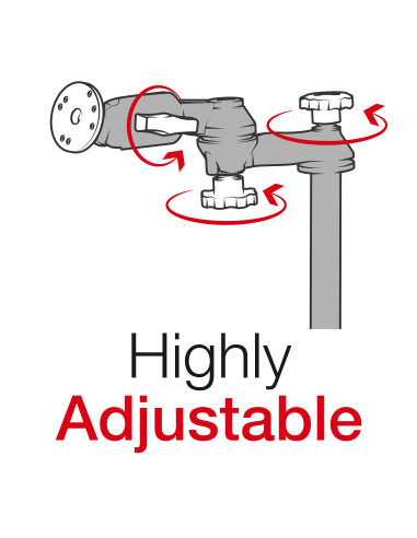 RAM® No-DrillT Laptop Mount for '20-25 Ford Police Interceptor Utility