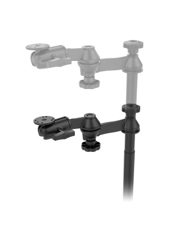 RAM® No-DrillT Mount for '20-25 Ford Police Interceptor Utility