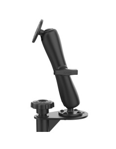 RAM® 12" Upper Flange Pole with Double Ball Mount 2