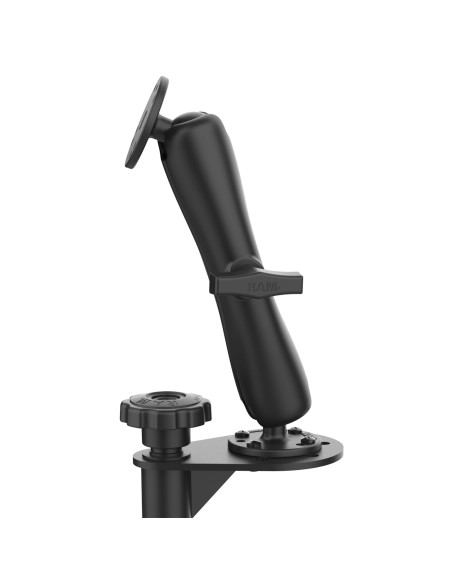 RAM® 12" Upper Flange Pole with Double Ball Mount RAM® 12" Upper Flange Pole with Double Ball Mount