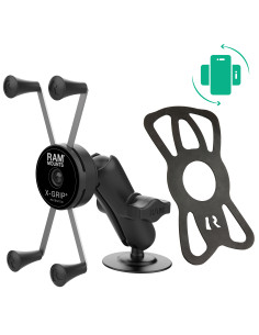 RAM® Rotating X-Grip® Large Phone Mount with Flex Adhesive Base 2
