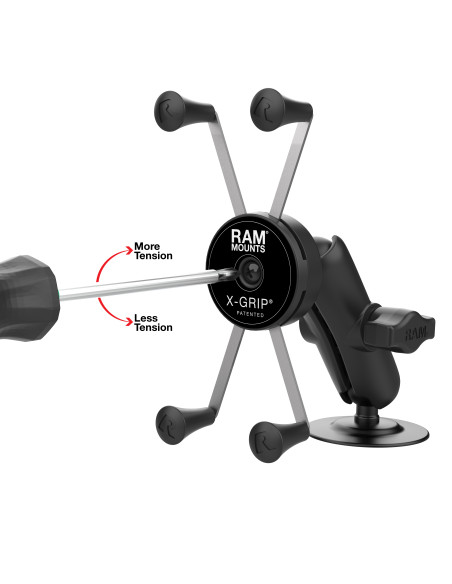 RAM® Rotating X-Grip® Large Phone Mount with Flex Adhesive Base