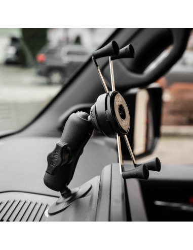 RAM® Rotating X-Grip® Large Phone Mount with Flex Adhesive Base