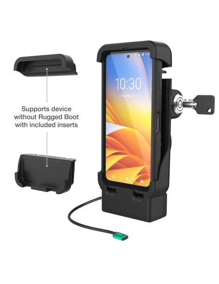 RAM® Powered Locking Vehicle Dock for Zebra EM45 RAM® Powered Locking Vehicle Dock for Zebra EM45