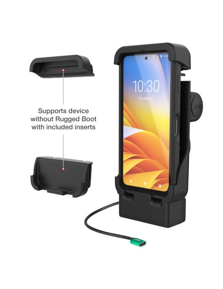 RAM® Powered Vehicle Dock for Zebra EM45 RAM® Powered Vehicle Dock for Zebra EM45