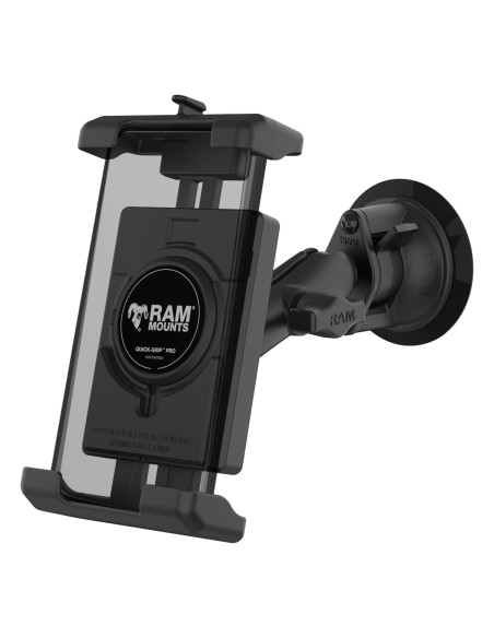 RAM® Quick-GripT Pro XL Phone Mount with Twist-LockT Suction Cup