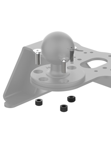 RAM® Hardware Pack for Fishfinder Deck Mount & D-Size Ball Bases