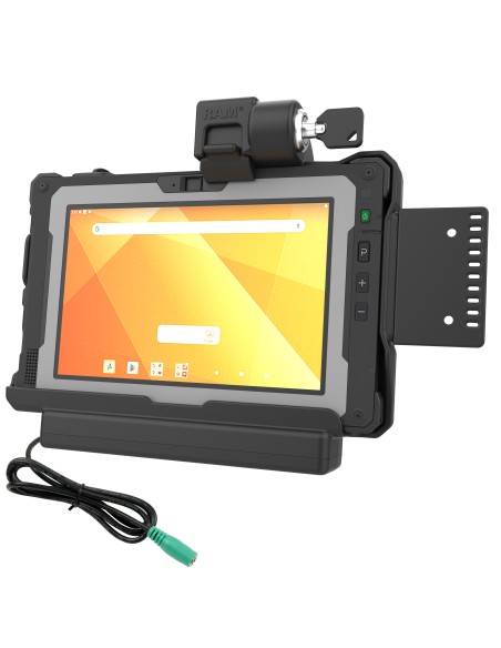 RAM® Form-Fit Locking Powered Dock for Getac ZX80 RAM® Form-Fit Locking Powered Dock for Getac ZX80