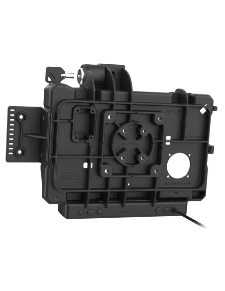 RAM® Form-Fit Locking Powered Dock for Getac ZX80 RAM® Form-Fit Locking Powered Dock for Getac ZX80