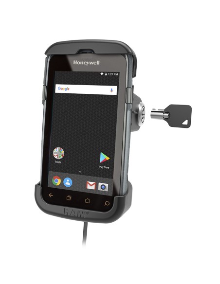 RAM® Key-Locking Form-Fit Powered Dock for Honeywell CT50, CT60 Series RAM® Key-Locking Form-Fit Powered Dock for Honeywell CT50, CT60 Series