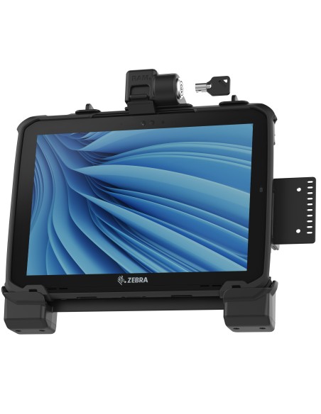 RAM® Locking Form-Fit Holder for Zebra ET8x 2-in-1 Tablet RAM® Locking Form-Fit Holder for Zebra ET8x 2-in-1 Tablet