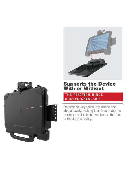 RAM® Locking Form-Fit Holder for Zebra ET8x 2-in-1 Tablet RAM® Locking Form-Fit Holder for Zebra ET8x 2-in-1 Tablet