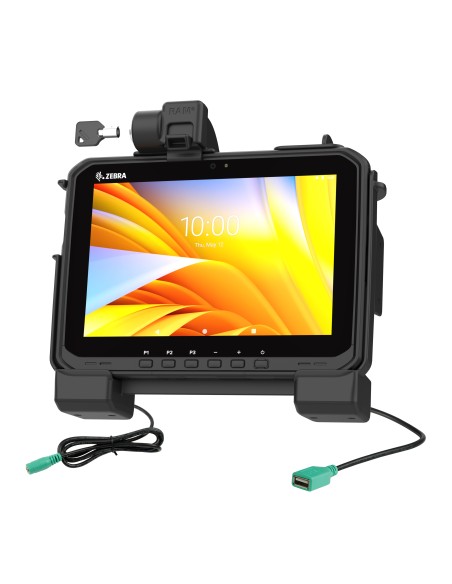 RAM® Power + Data Locking Dock for Zebra ET6x RAM® Power + Data Locking Dock for Zebra ET6x