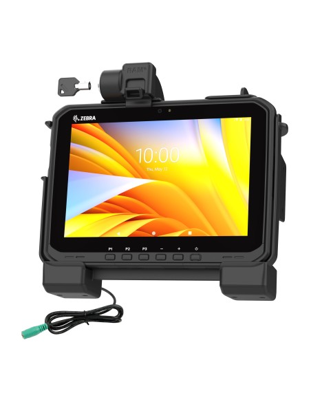 RAM® Powered Locking Dock for Zebra ET6x RAM® Powered Locking Dock for Zebra ET6x