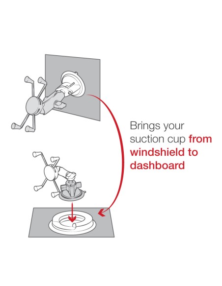 RAM® Portable Friction Dashboard Base RAM® Portable Friction Dashboard Base