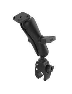 RAM® Tough-ClawT Small Clamp Mount with Diamond Plate Adapter - Medium