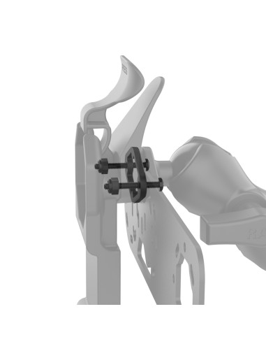 RAM® Diamond Spacer with 2-Hole AMPS Pattern and Mounting Hardware