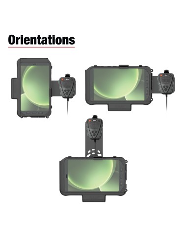 RAM® Aina PTT Voice Responder Vehicle Bundle for Samsung Tab Active5