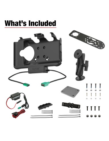 RAM® Aina PTT Voice Responder Vehicle Bundle for Samsung Tab Active5