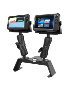 RAM® Fishfinder Deck Kit with Dual Marine Electronic Mount