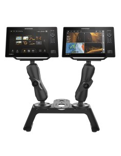 RAM® Fishfinder Deck Kit with Dual Humminbird Helix 8-10 & XPLORE Mount