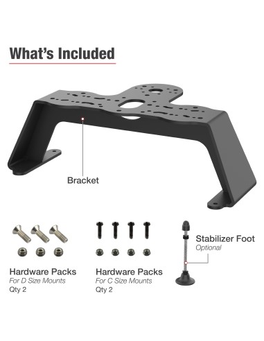 RAM® Heavy Duty Fishfinder Deck Mount