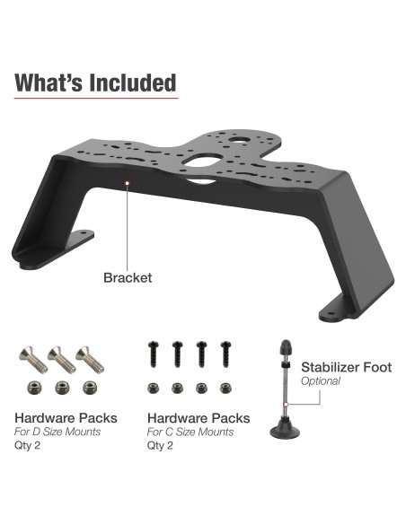 RAM® Heavy Duty Fishfinder Deck Mount