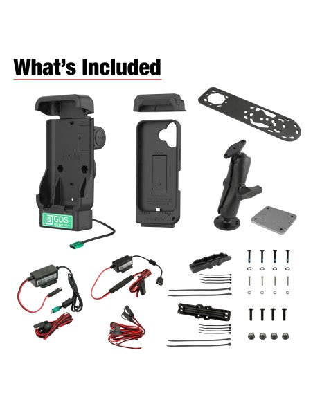 GDS® Aina PTT Voice Responder Vehicle Bundle for iPhone 16