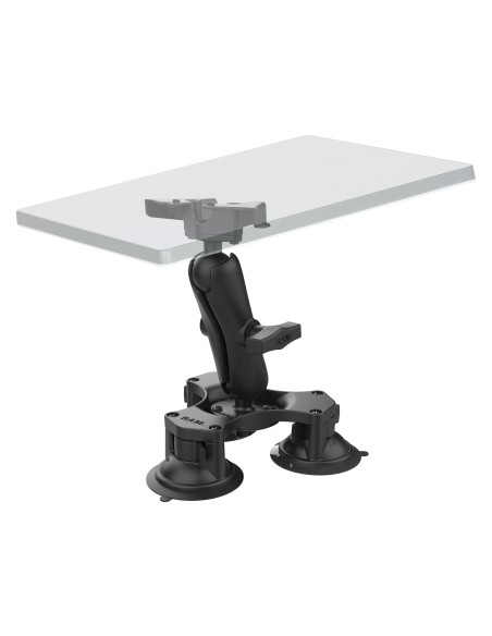RAM® Twist-LockT Triple Suction Heavy Duty Mount for Starlink Mini
