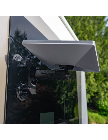 RAM® Twist-LockT Triple Suction Heavy Duty Mount for Starlink Mini