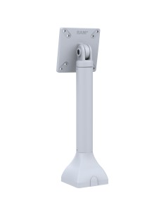RAM® 14" Pedestal Mount with 100mm & 75mm VESA Patterns - Gray 2