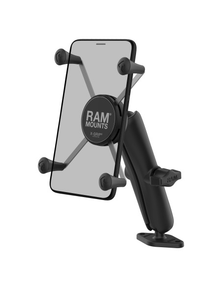 RAM® X-Grip® Large Phone Mount with Diamond Base - Long Arm