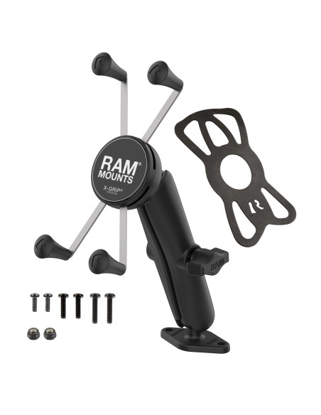 RAM® X-Grip® Large Phone Mount with Diamond Base - Long Arm
