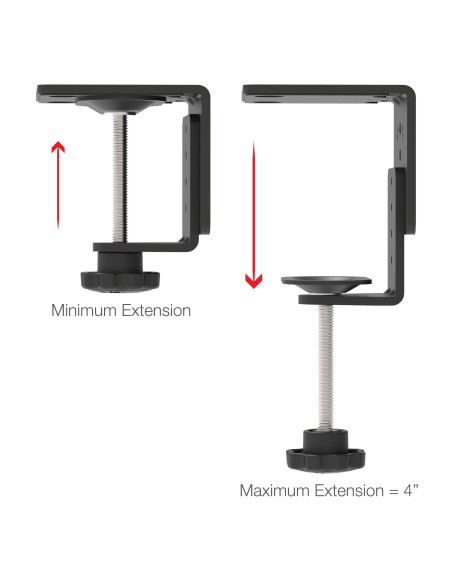 RAM® Heavy Duty C-Clamp Base with D Size Ball