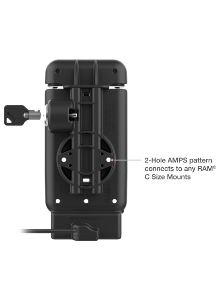 GDS® Powered Locking Dock for iPhone 16 & 16 Pro with IntelliSkin®