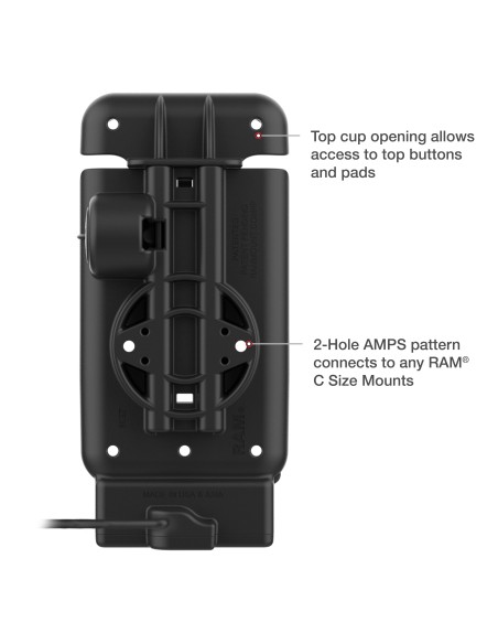 GDS® Powered Vehicle Dock for Handhelds with IntelliSkin®