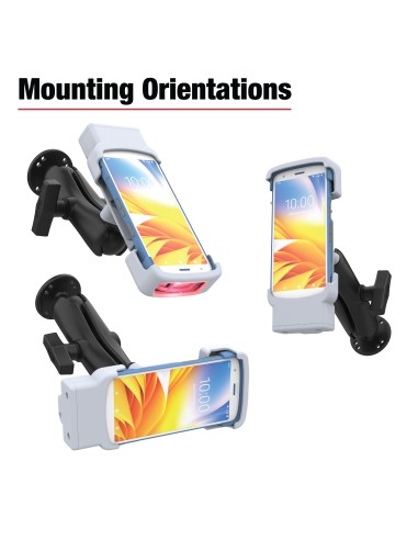 RAM® Powered Dock with Pogo Pins for Zebra HC20 & HC50