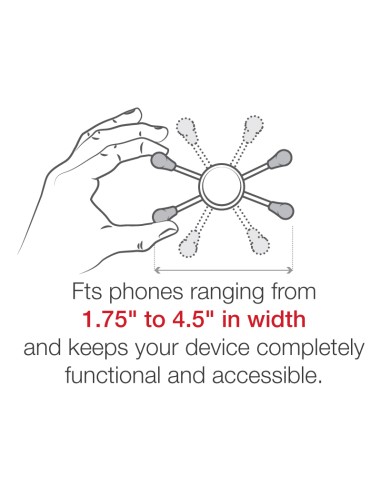 RAM® X-Grip® Large Phone Mount with TorqueT Large Rail Base - Short Arm