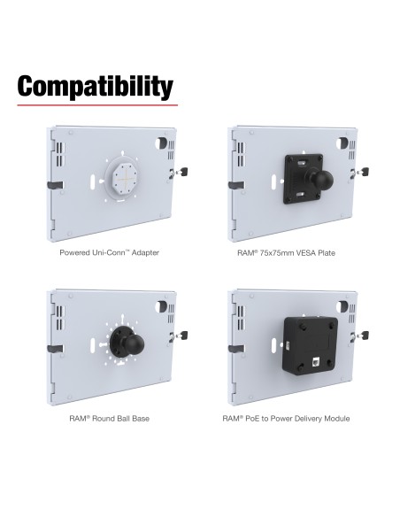 RAM® Safe-CaseT for Samsung Galaxy Tab S9 & S9 FE - Gray