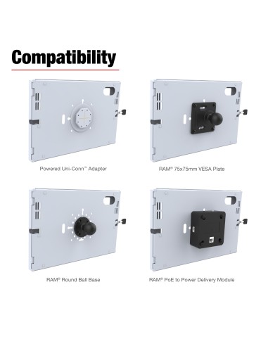 RAM® Safe-CaseT for Samsung Galaxy Tab S10 & S10+ - Gray