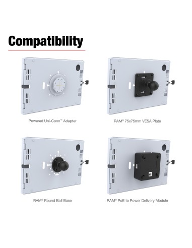 RAM® Safe-CaseT for Samsung Galaxy Tab A9+ - Gray