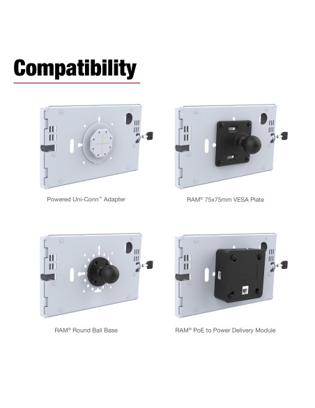 RAM® Safe-CaseT for Samsung Galaxy Tab A9 - Gray